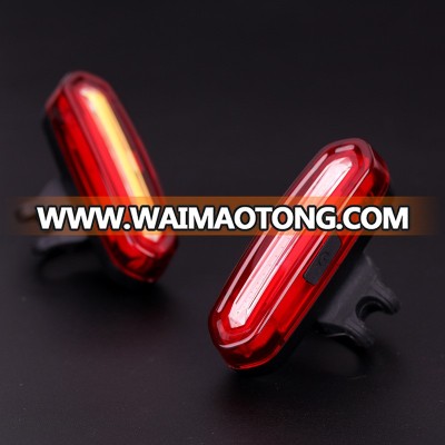 colorful rechargeable LED bicycle tail light