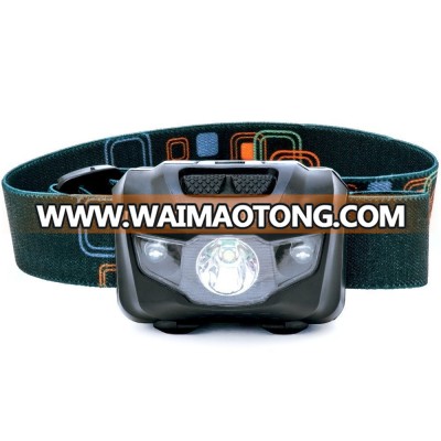 3W 160lm water resistant red lighting LED light headlamp