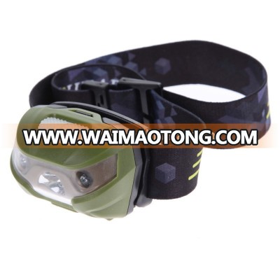 3W 160 lumen waterproof ABS LED headlamp