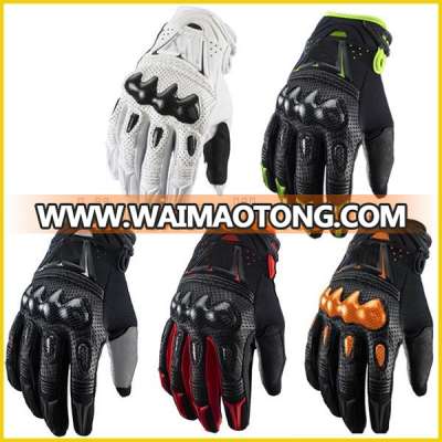 Good quality carbon sport waterproof motorcycle fox racing bomber gloves